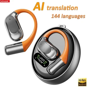 אוזניות תרגום בזמן אמת AI