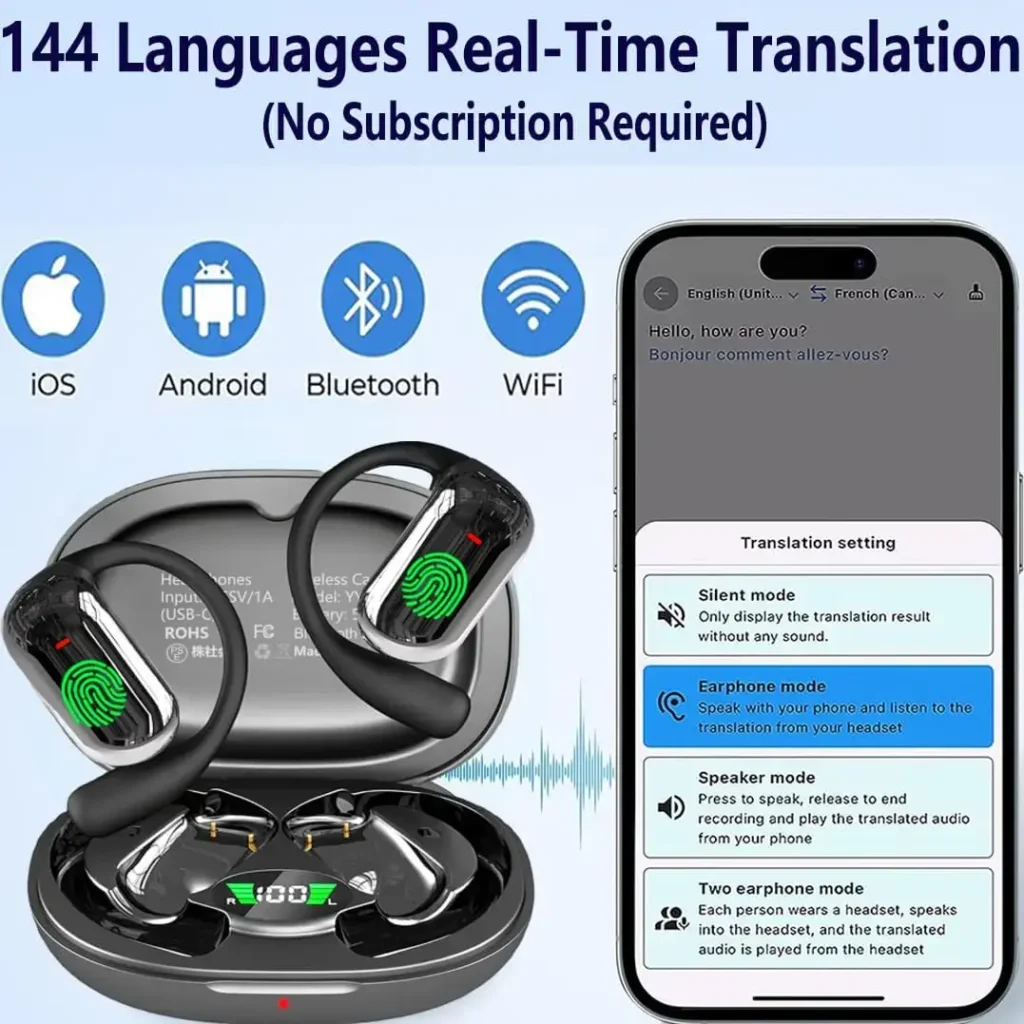 אוזניות מתרגמות 2026