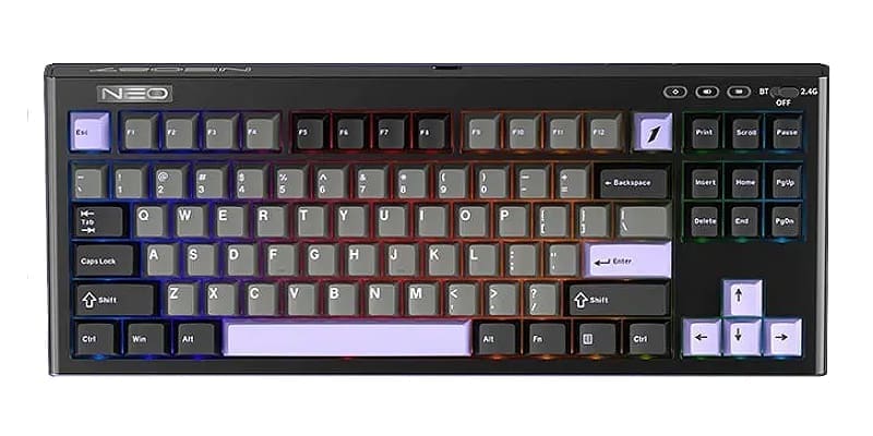 מקלדת גיימינג מכנית 1STPLAYER NEO87 RGB