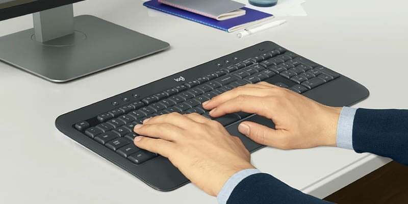 סט מקלדת ועכבר אלחוטי Logitech MK540 Advanced