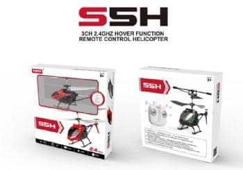 מסוק Syma S5H על שלט עם ייצוב והמראה בלחיצה