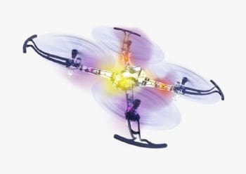 רחפן Syma X15T עם 16 פעלולים ואורות צבעוניים